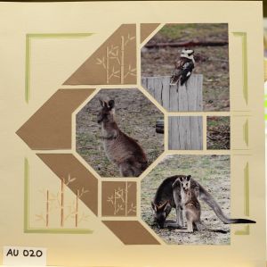 KIT 213 Decouvre with backing papers, deco stencil with pens.