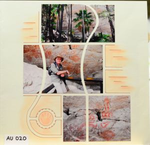 Danse using the Versamark pen and chalk