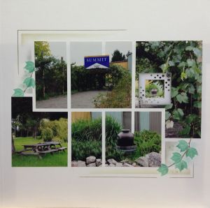 GAB 706 Brussels.  Leaves completed with stamps plus frame figure.